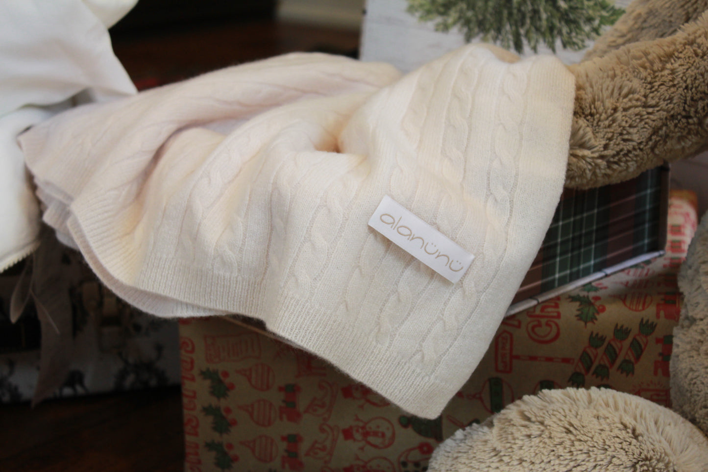 Heirloom Cashmere Baby Blanket