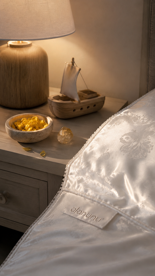 ALANUNU Mulberry Silk Duvet and The Solar Plexus Chakra 