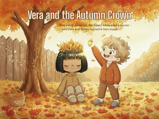 Vera and the Autumn Crown - a story about friendship, balance, and the magic of slowing down