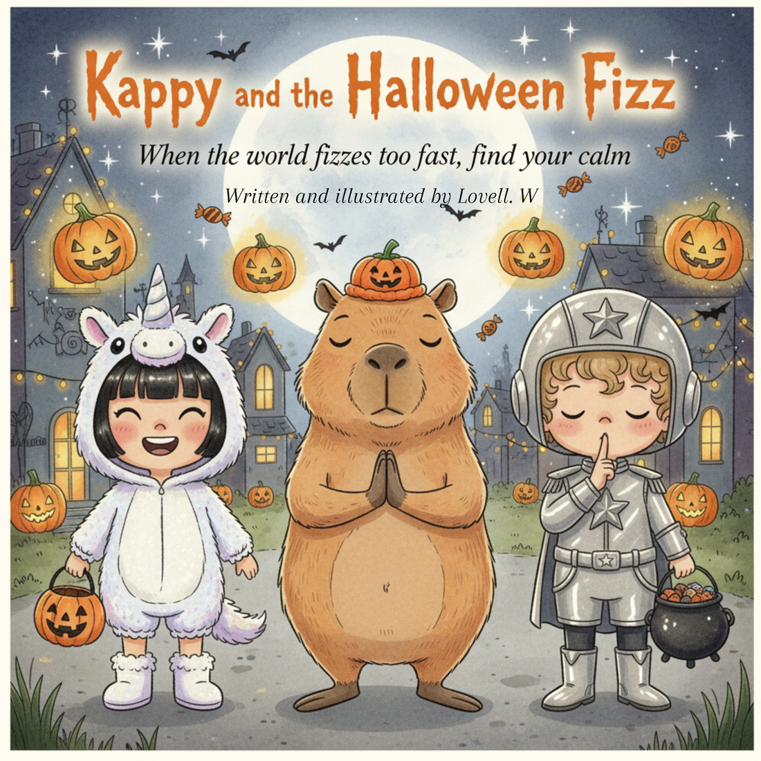 Kappy and the Halloween Fizz - When the world fizzes too fast, find your calm