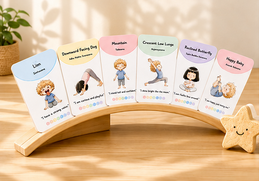 The Rainbow in Me | Digital Kids Chakra Yoga Card Deck