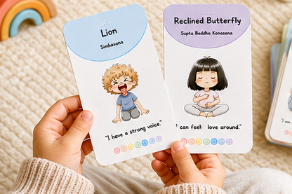 The Rainbow in Me | Digital Kids Chakra Yoga Card Deck