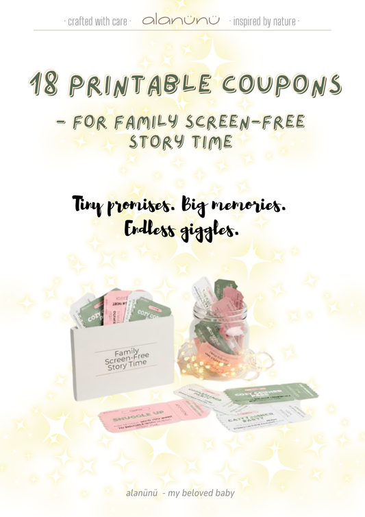 18 Printable Story Time Coupons – Screen-Free Family Fun by alanünü (FREE)