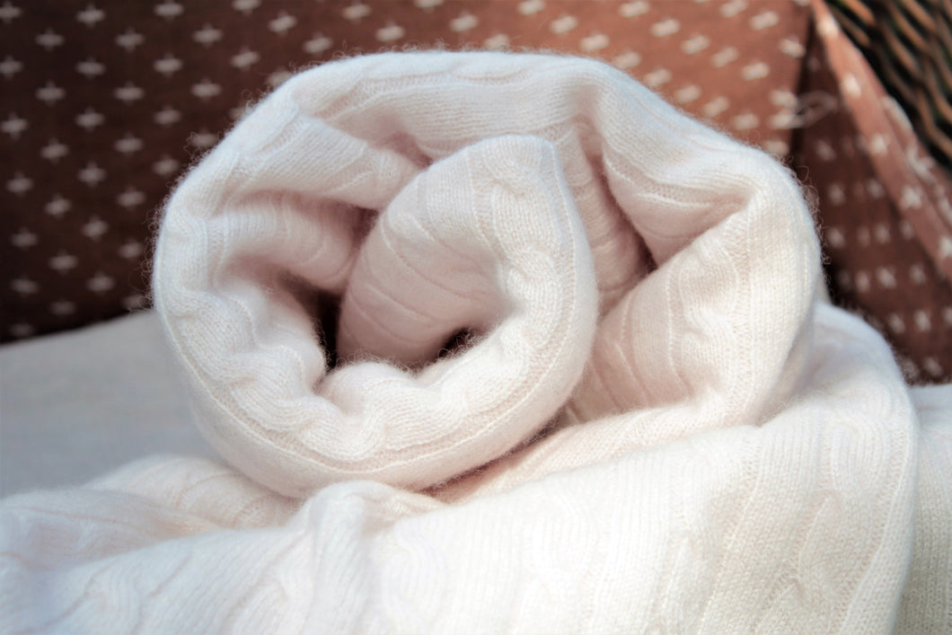 Cashmere Baby Blanket
